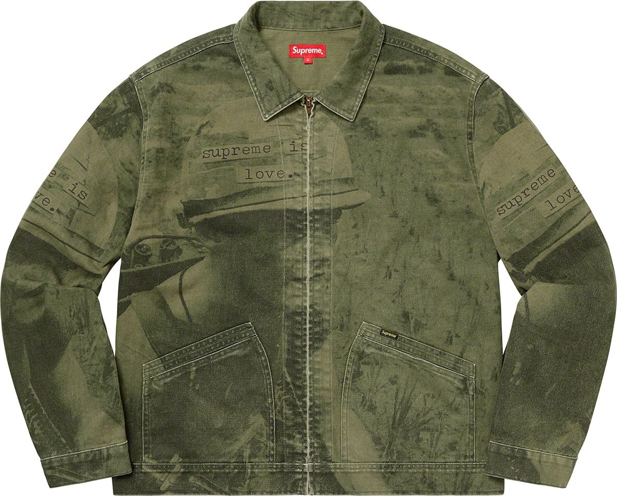Supreme Is Love Denim Work Jacket view 4